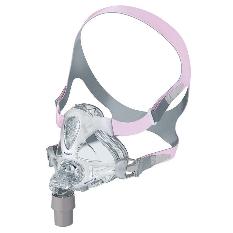 ResMed Quattro™ FX for Her Full face cpap Mask Complete System Front