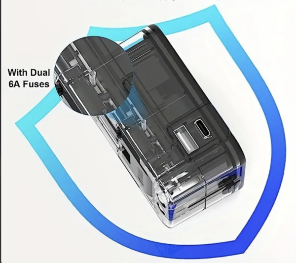 Universal-Travel-Adapter-Wall-Charger-with USB-Port-for-cpap-bipap-machines-cpap-store-london-1