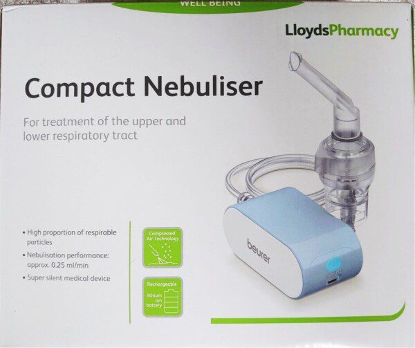 LLoyds Pharmacy Portable Nebulizer With SideStream-cpap-store-london